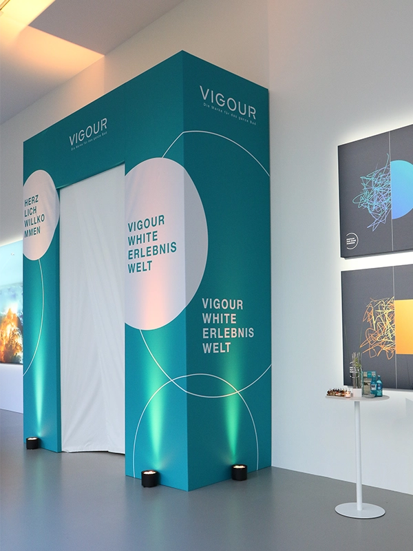 Vigour White Eventbranding