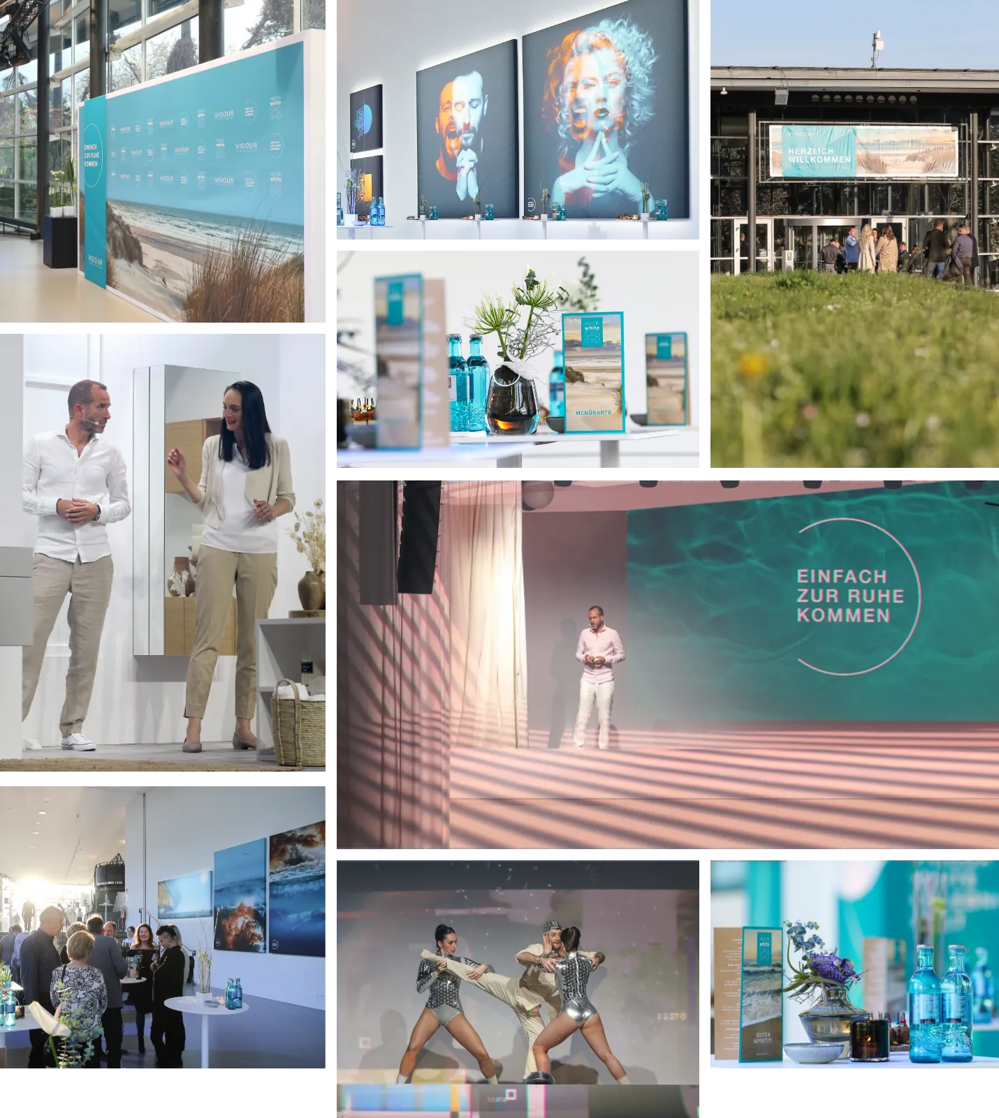 Vigour White Eventbranding Collage Teil-2