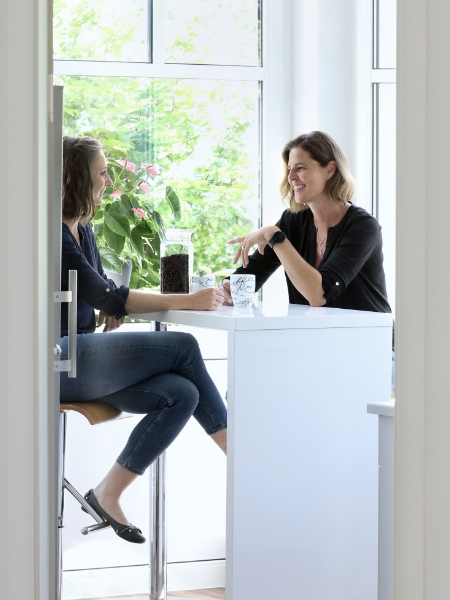 twin werbeagentur nettes Beisammensein in den Kaffeepausen